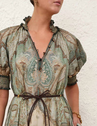Zimmermann - Wanderlust Billow Midi Dress