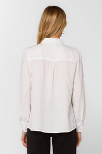 Velvet Heart - Anastasia Tie Neck Top