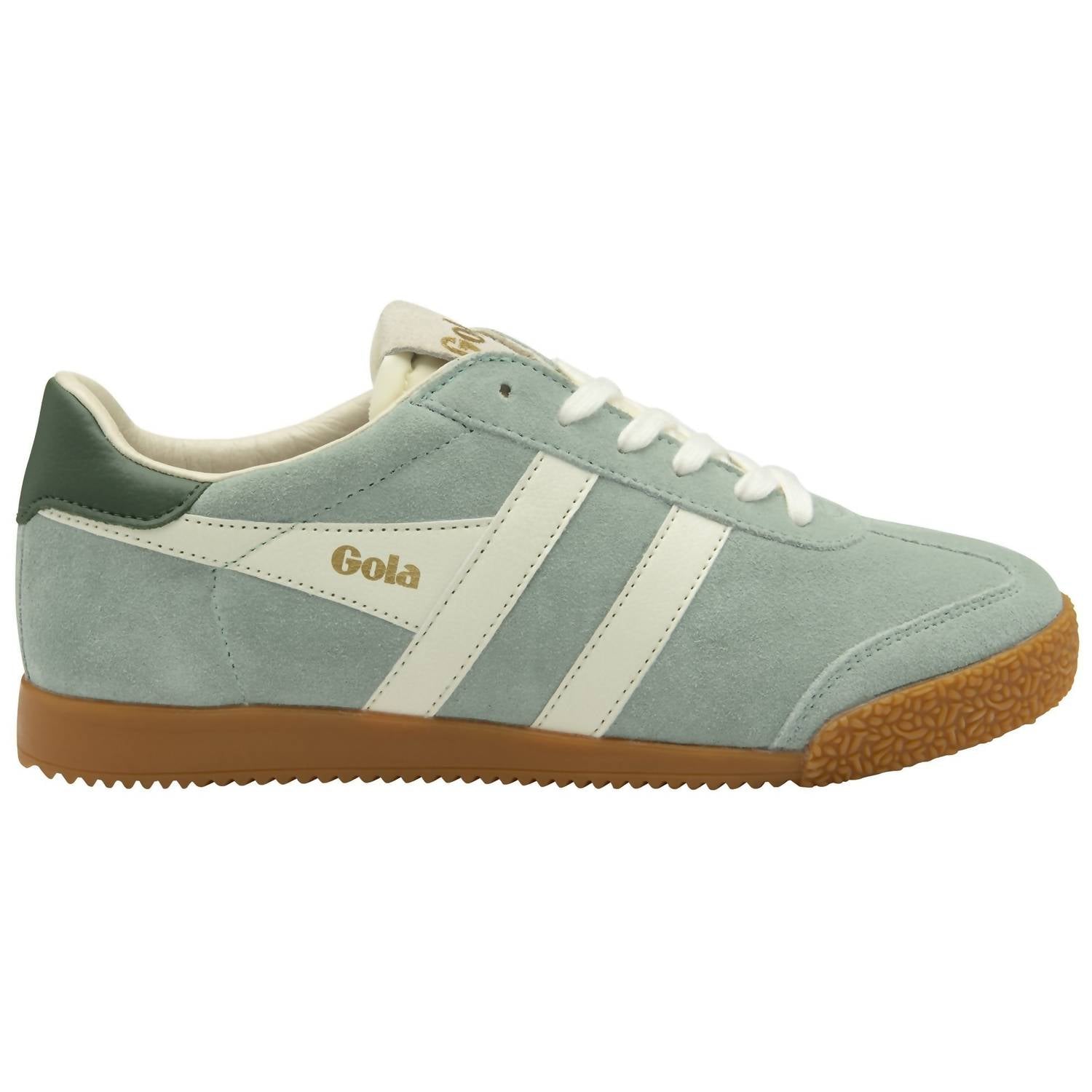 Gola Women's Elan Sneaker in green mist - women's sneaker - detail view