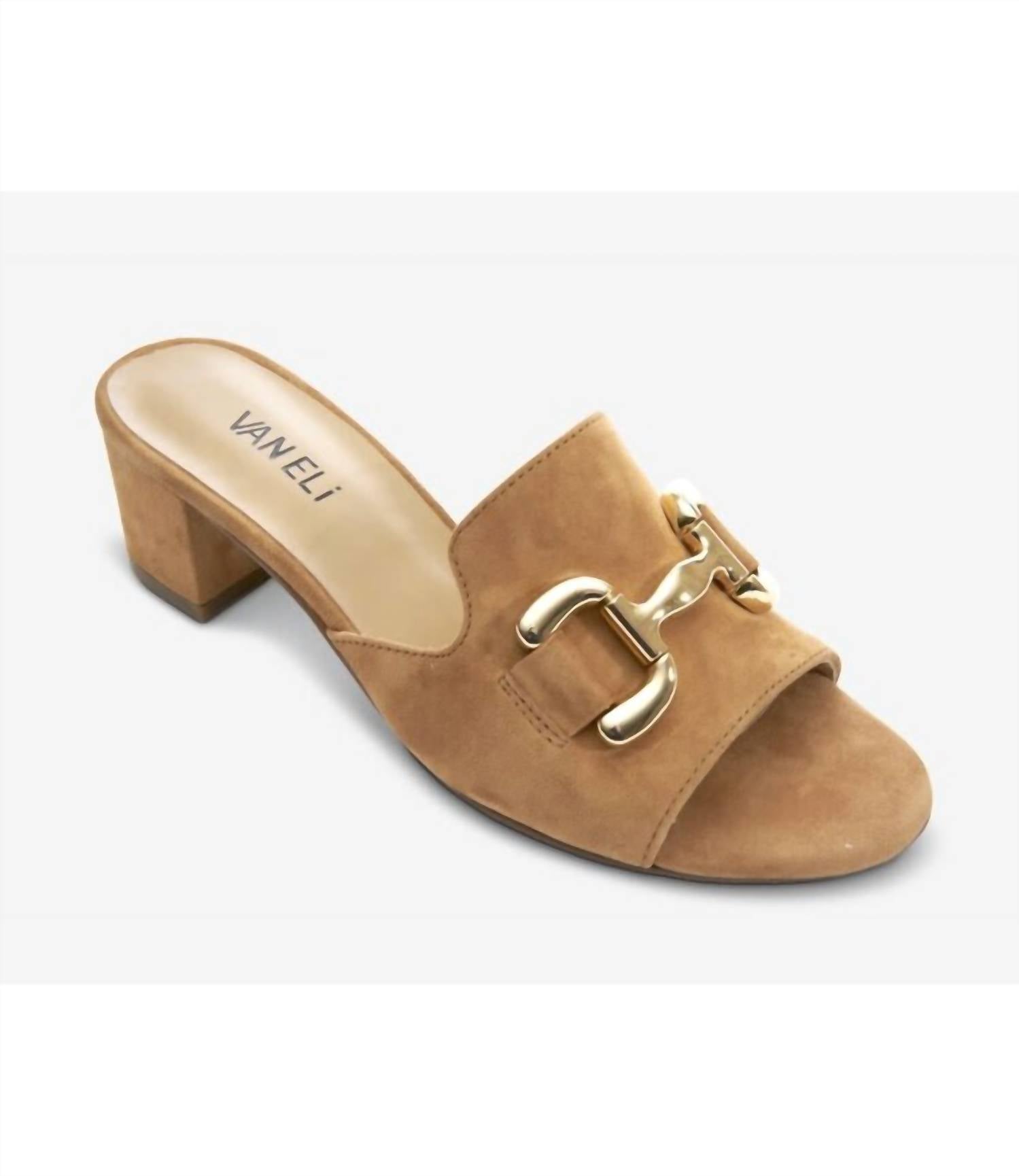 VANELi Women's Oksana Sandals in cuoio suede - women's sandal