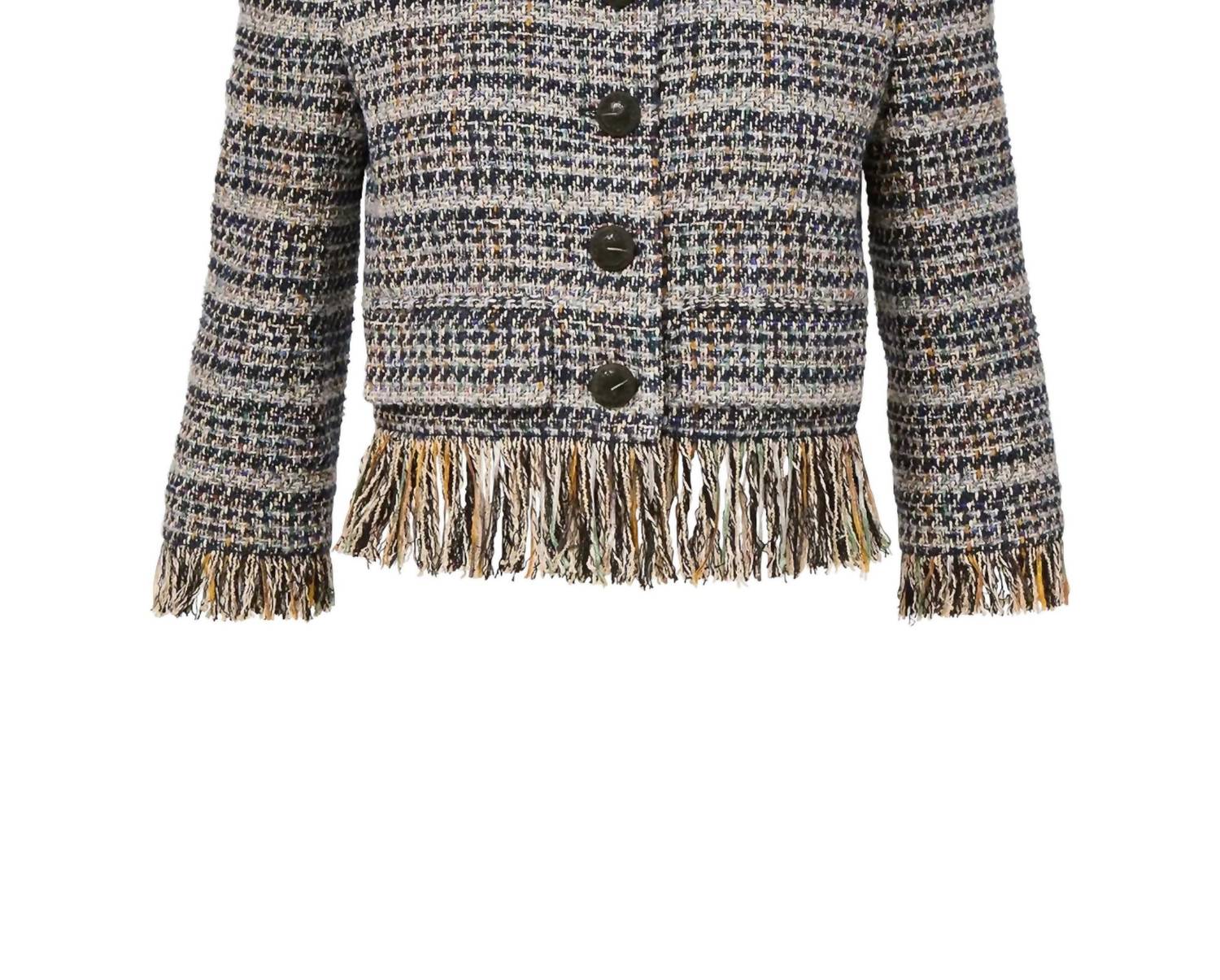 Veronica Beard - Lyons Fringe Jacket