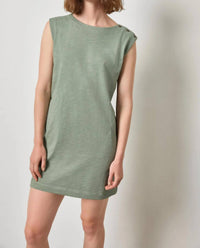 Lilla P - Snap Shoulder Boatneck Dress