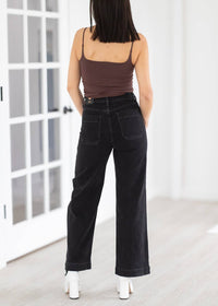 Just Black Denim - Patch Pocket Utility Jeans