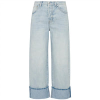 PISTOLA Ryder Cuffed Straight Jean in sunrise - women's jeans - view 8