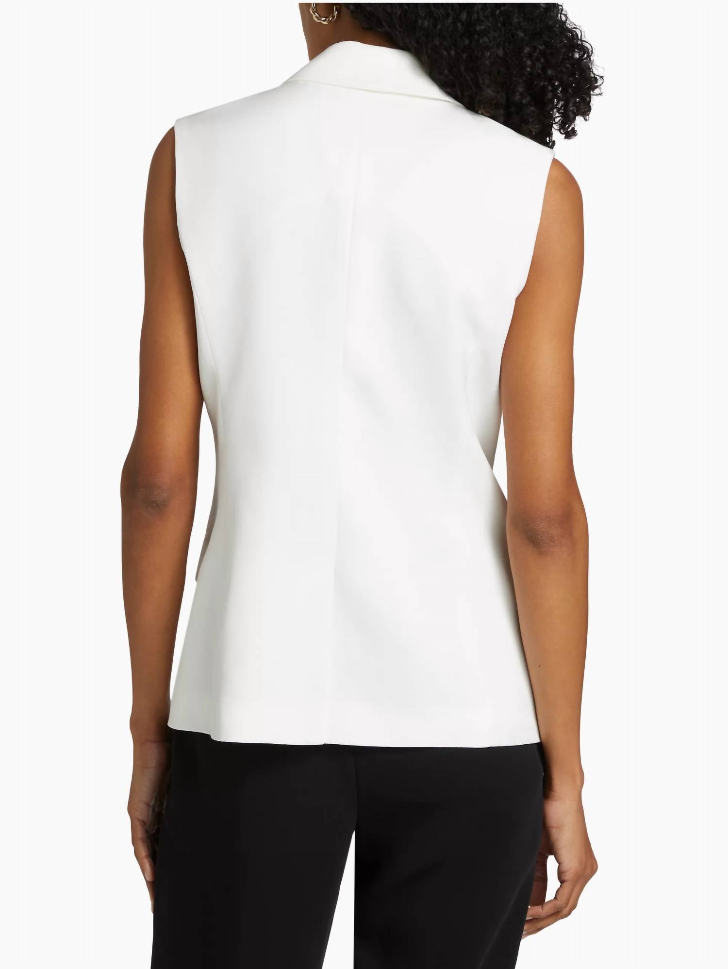 Milly - Alba Sleeveless Blazer