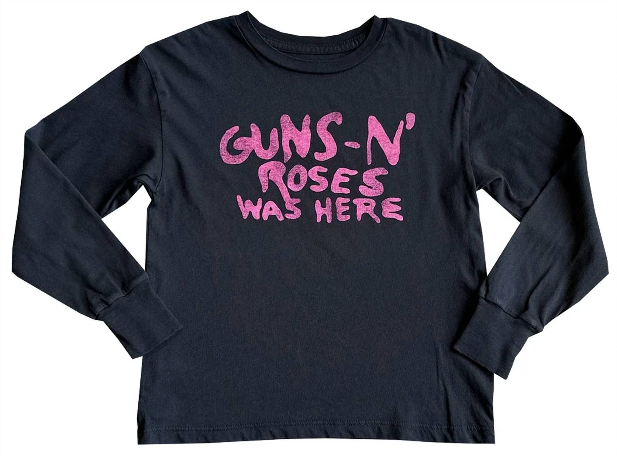 Rowdy Sprout - Kid's Guns N' Roses Organic Long Sleeve Tee