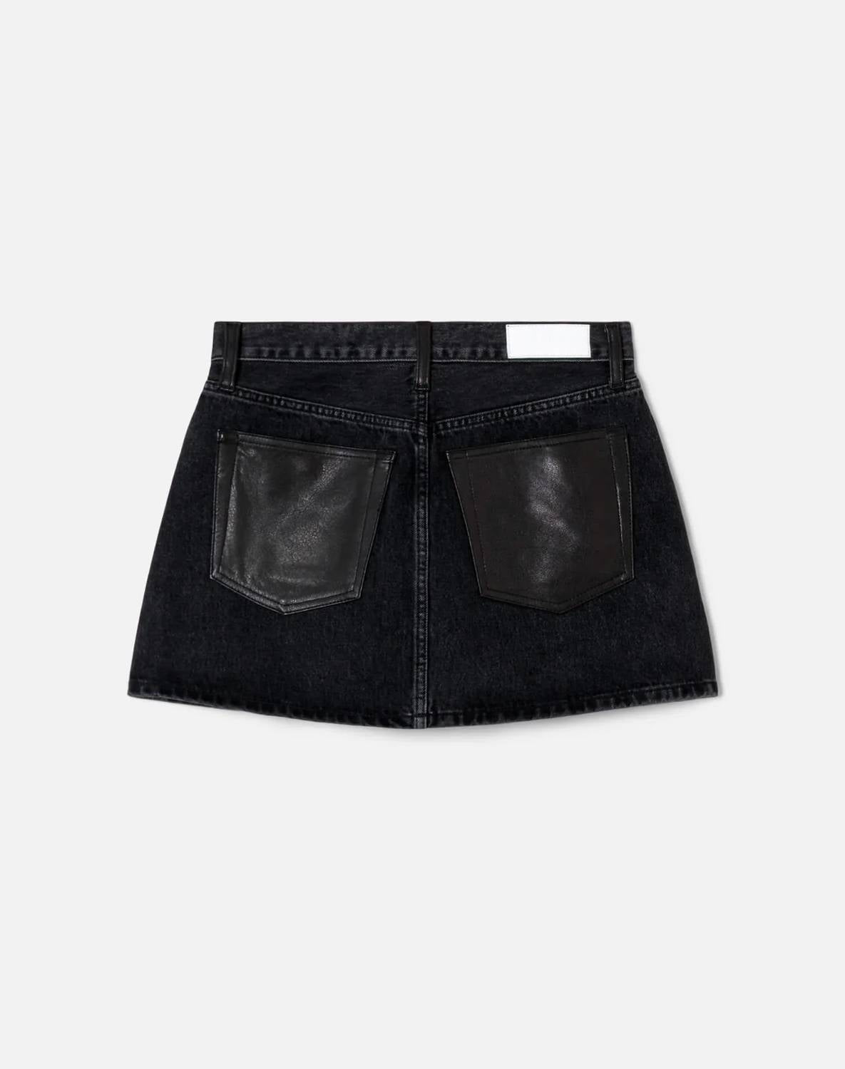 Re/Done - Classic A-line Cotton Skirt