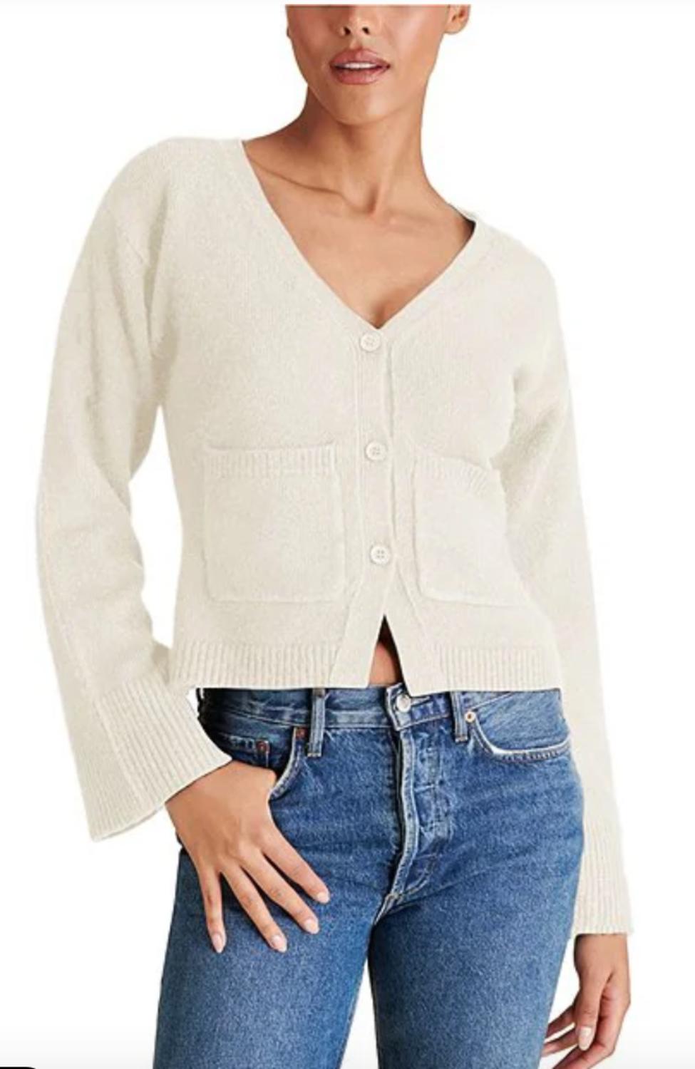 Steve Madden - Odelia Bell Sleeves Cardigan