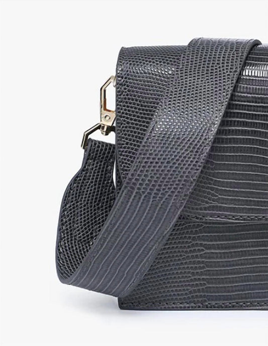 Jen & Co. - Women's Tokyo Crocodile Embossed Crossbody