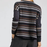 Zaket & Plover - Patterned Back Sweater