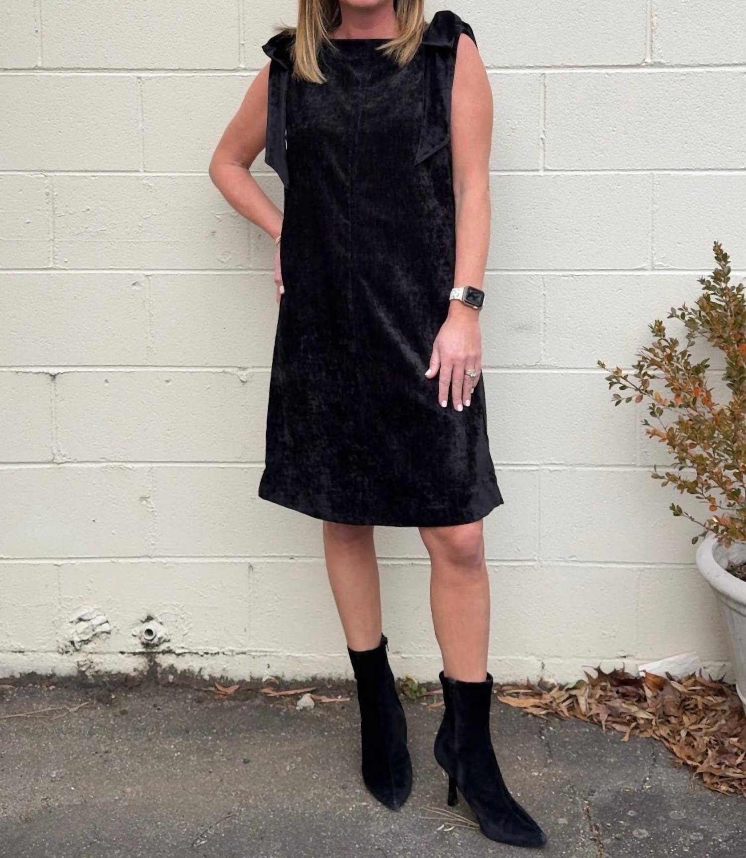 Thml - Liana Bow Mini Dress