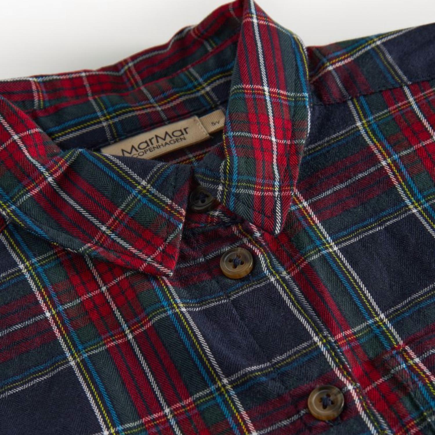 Marmar Copenhagen - Boy's Tommy Pilot Check Shirt Top