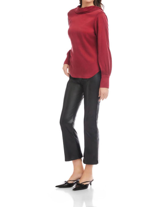 Fifteen Twenty - Camille Cowl Back Top