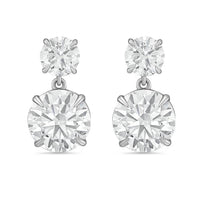 Diana M Jewels - Women's Round Lab-grown Diamond Stud Earrings (25.72 Tcw) - Signature