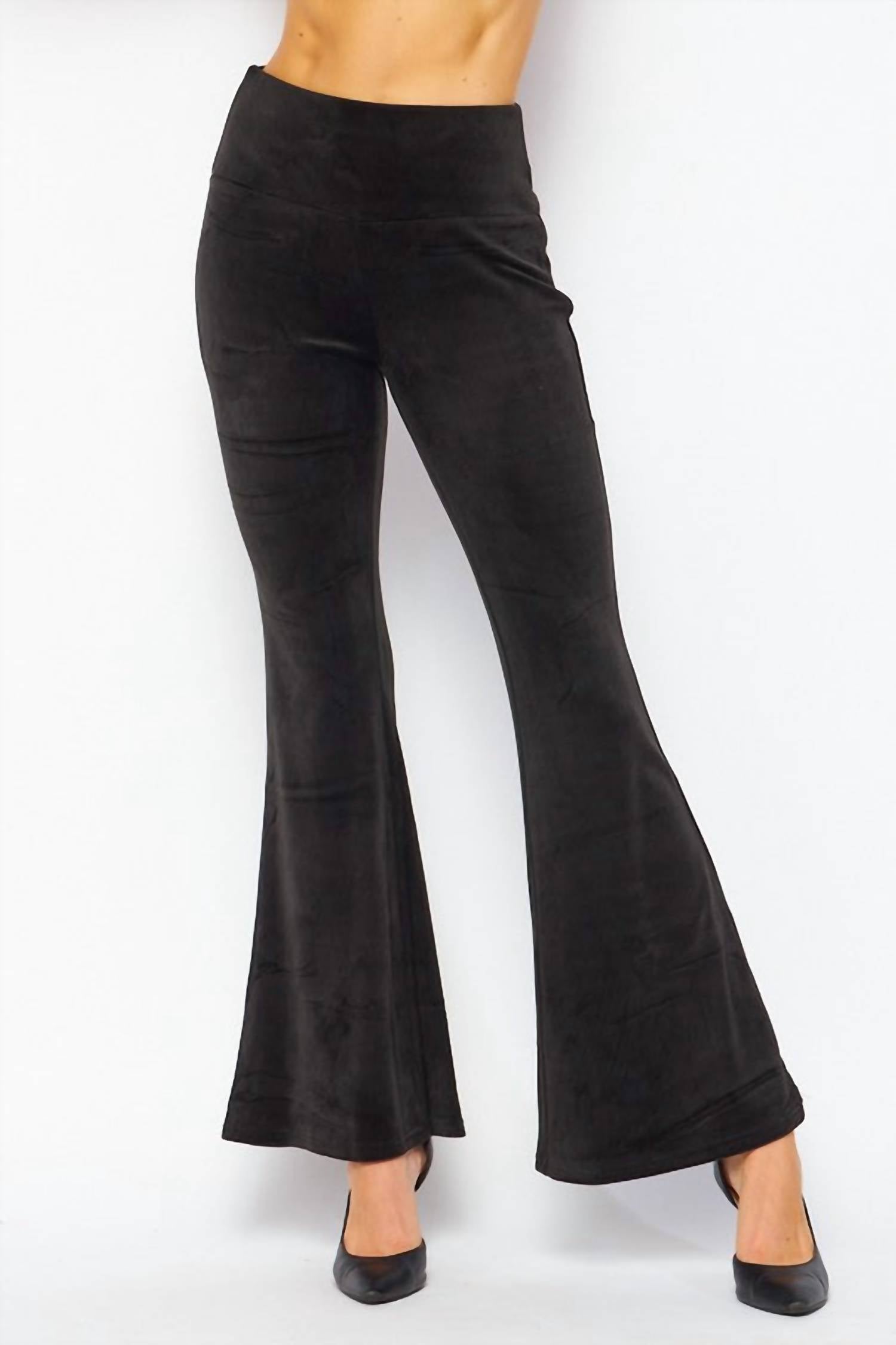 Itssy - Velvet Flare Yoga Pants