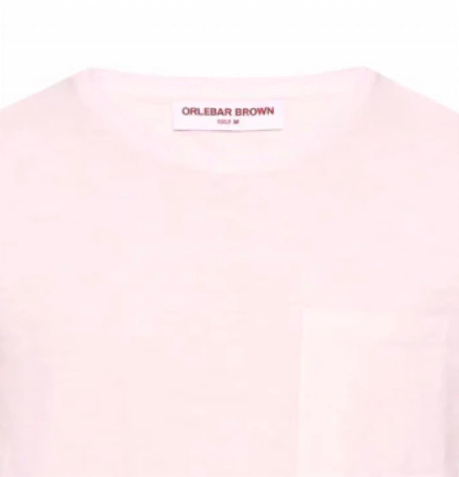 Orlebar Brown - Men's Linen Short Sleeves Tee