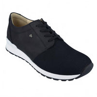 Finn Comfort Men's Paisley Sneaker in schwarz black sensualstretch buggy 1 - men's sneaker - detail view