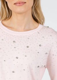 J. Society - Ximena Embellished Crew Sweater