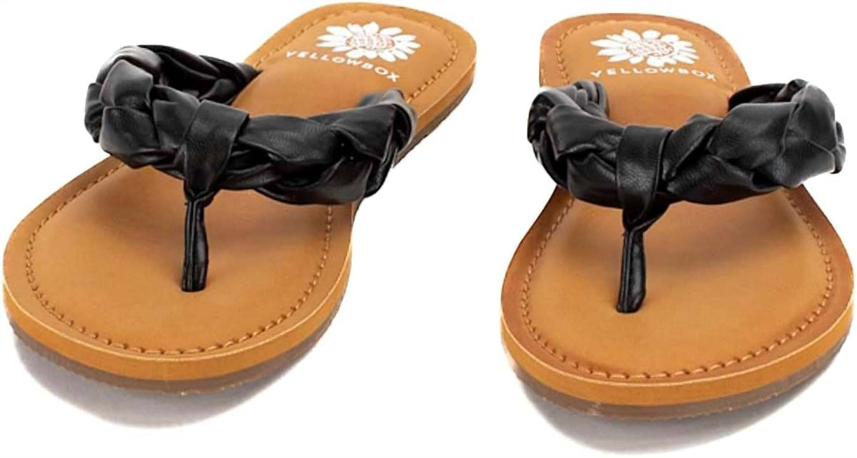 Yellowbox - Women's Dauphine Braided Strap Sandals