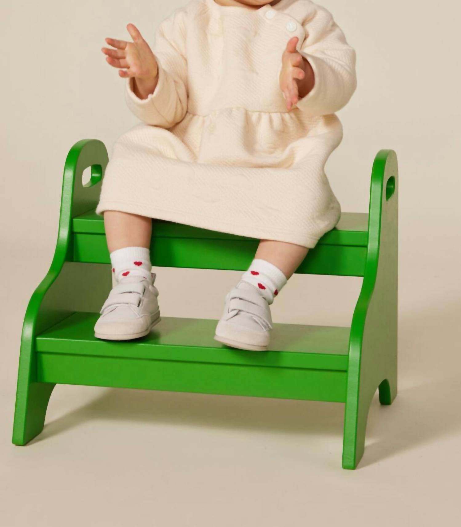 Petit Bateau Embossed Hearts Dress in cream and white - kids' dress
