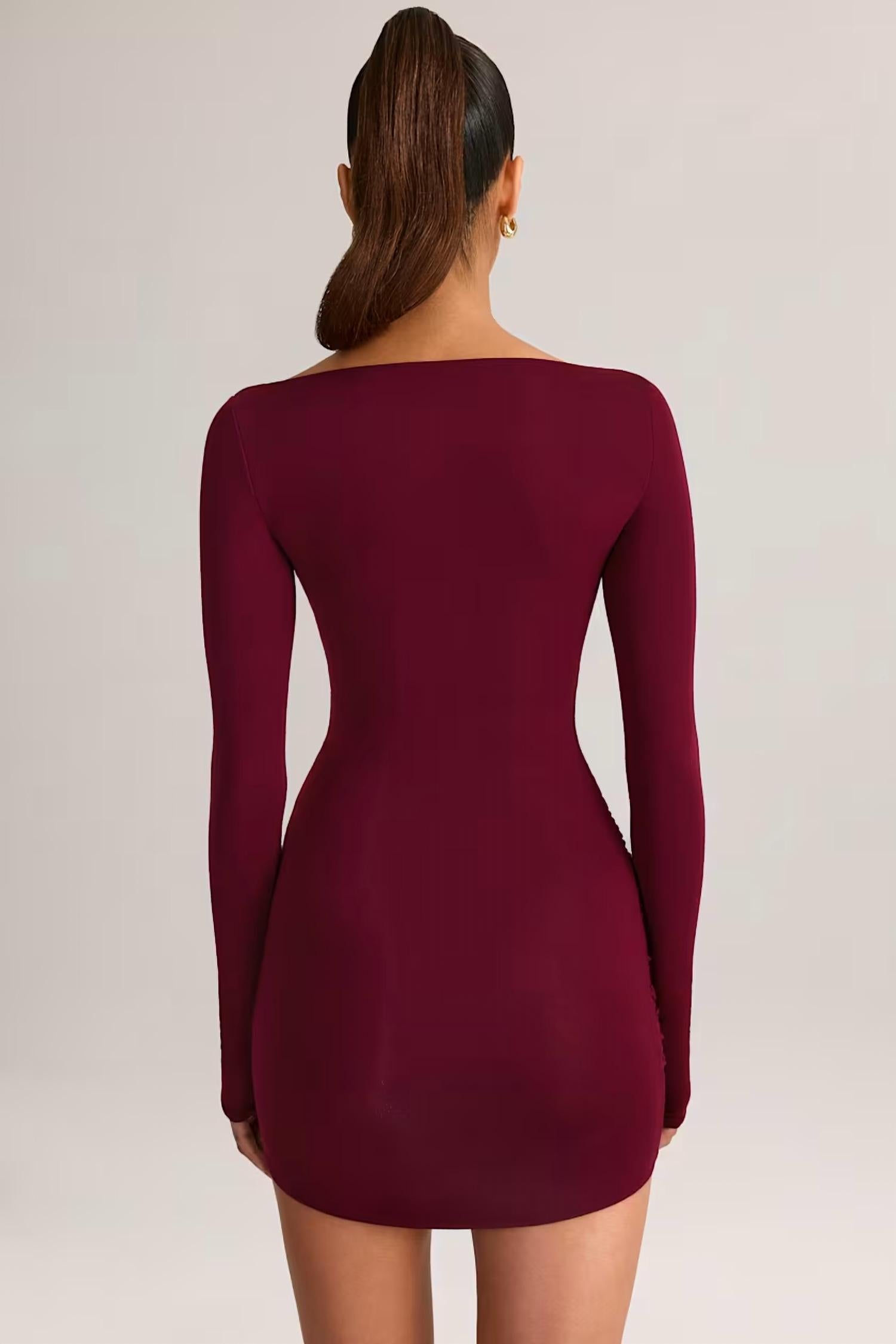 Oh Polly - Eska Long-sleeve Mini Dress