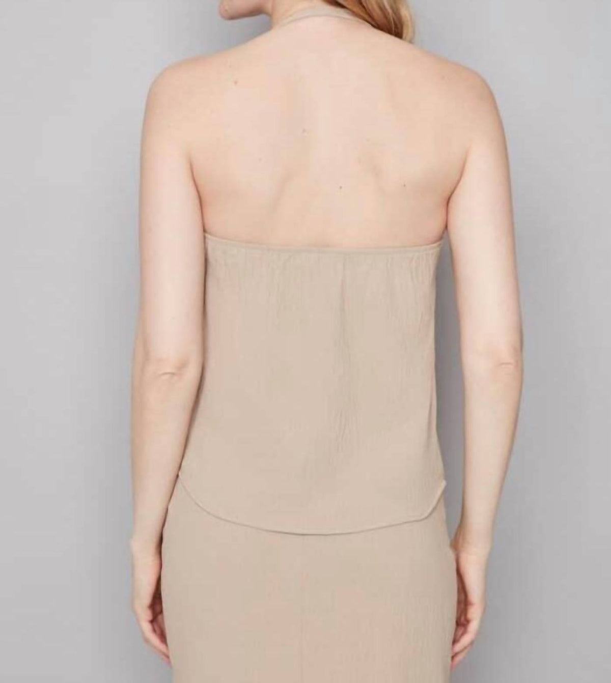 Iltm - Halter Tie-front Skirt