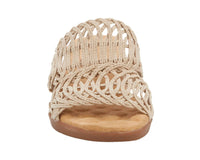 Ros Hommerson Women's Kudos Sandal in taupe fabris - women's sandal - detail view
