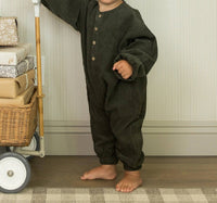 Rylee + Cru - Kid's Relaxed Woven Jumpsuit