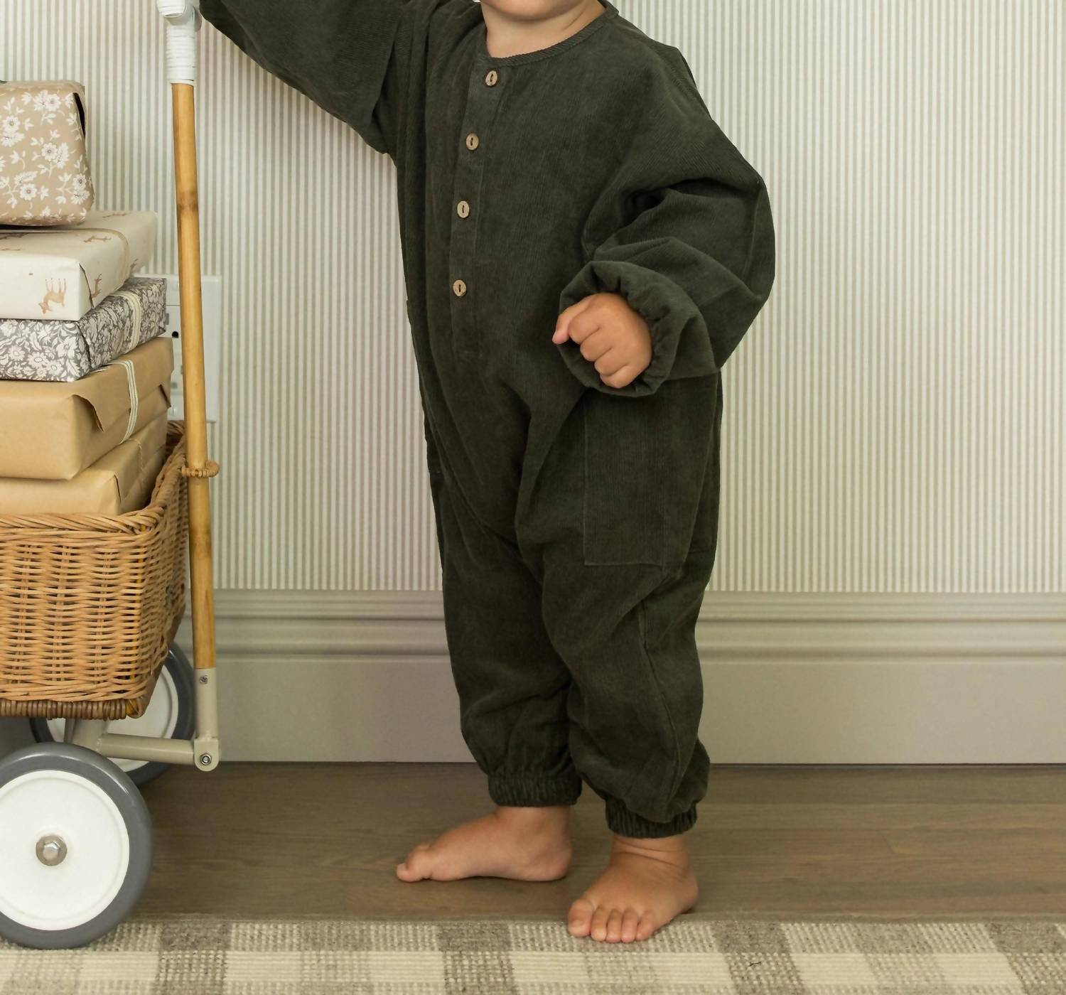 Rylee + Cru - Kid's Relaxed Woven Jumpsuit