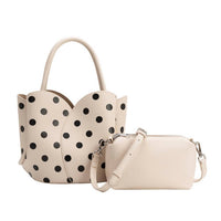 Melie Bianco - Women's Tulip Polka Dot Top Handle Bag