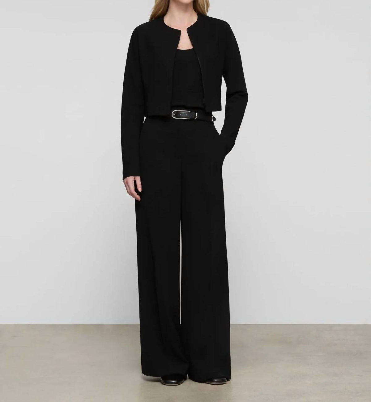 Lafayette 148 - Finesse Crepe Slim Cropped Jacket