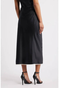 Loveshackfancy - Vallis Lace Bow Midi Skirt