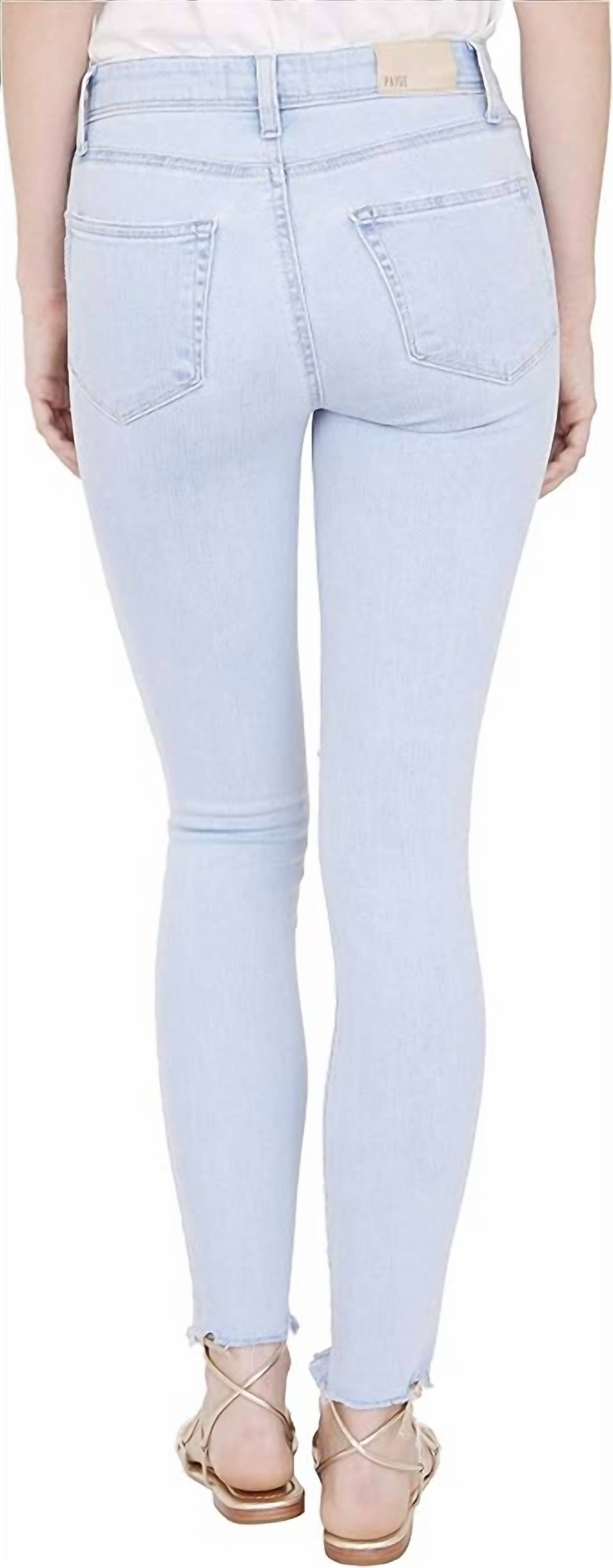 Paige - Hoxton Ankle Jeans