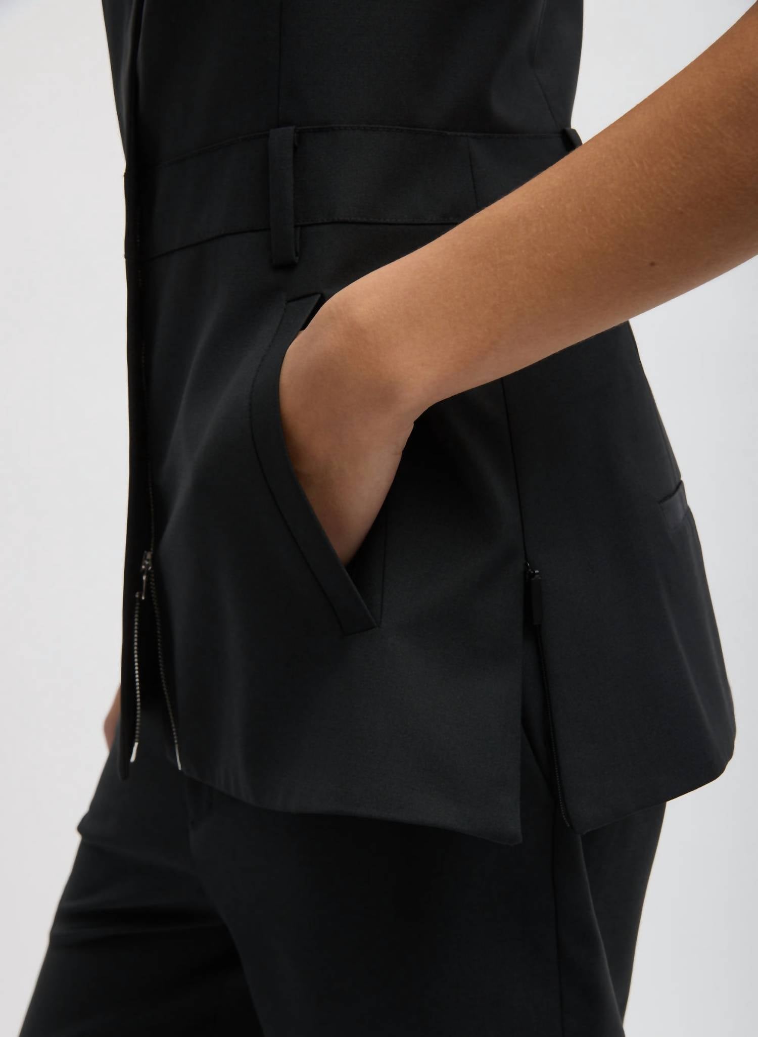 Tibi - Recycled Tropical Wool Overall Top