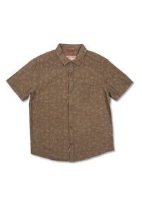 Iron & Resin Men's California Shirt in brown - men's shirt
