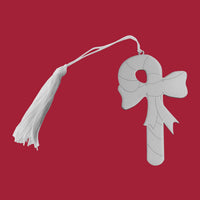 Creative Gifts International - Candy Cane Ornament with Tassel