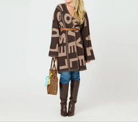 Kerri Rosenthal - Blankie Love Lesson Reversible Cardigan