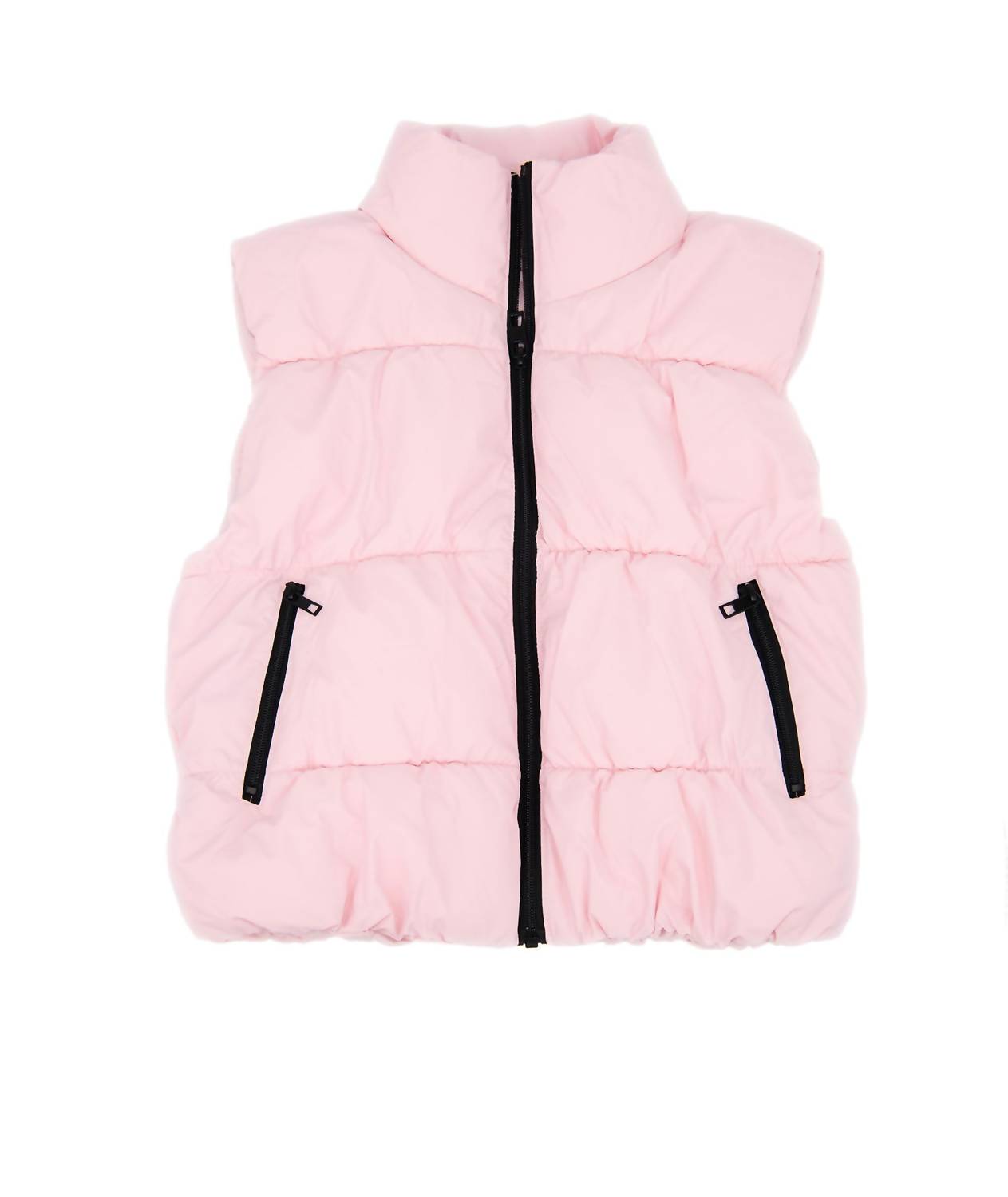 8apart Junior Women's Veruca Puffer Vest in pink - women's jacket