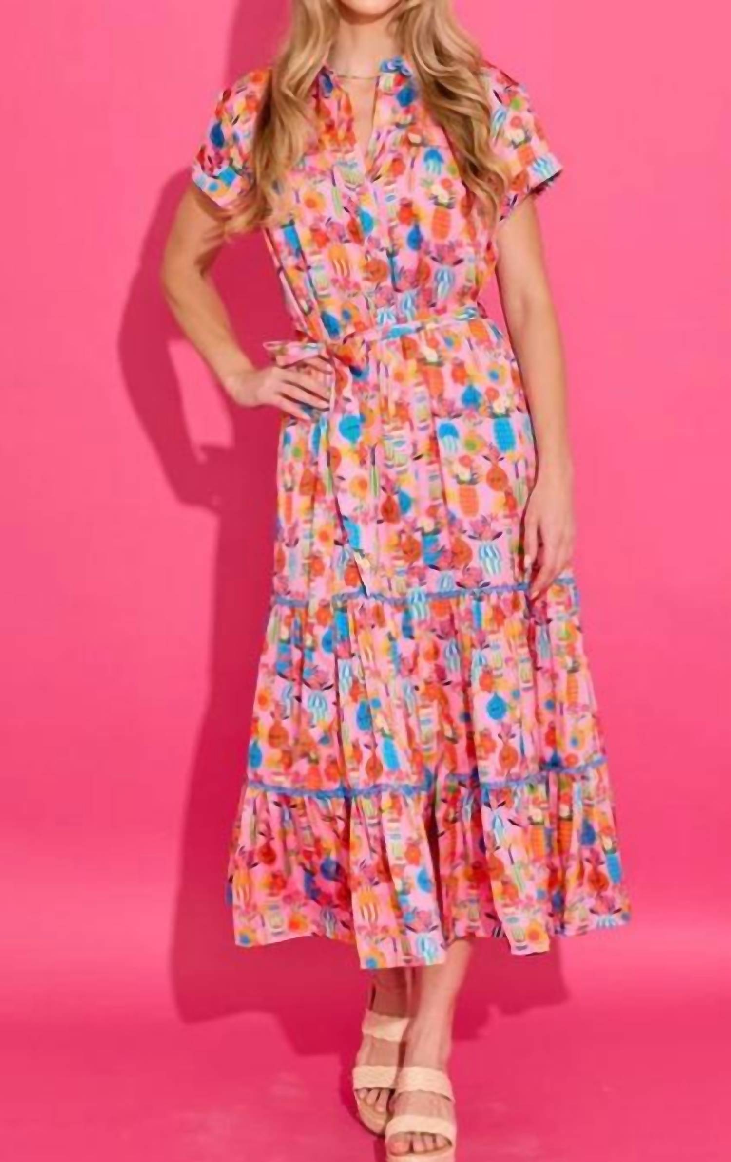 Alden Adair - Pink Chantilly Dress