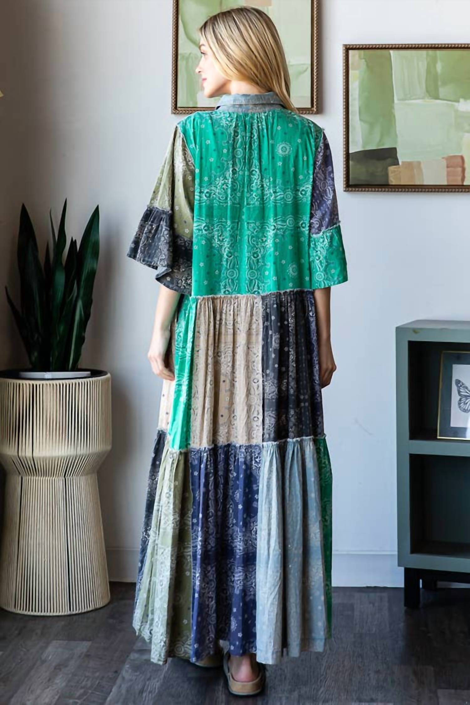 Oli & Hali - Your Favorite Patchwork Dress