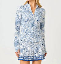 Lilly Pulitzer - Upf 50+ Luxletic Barbados Zip-up Jacket