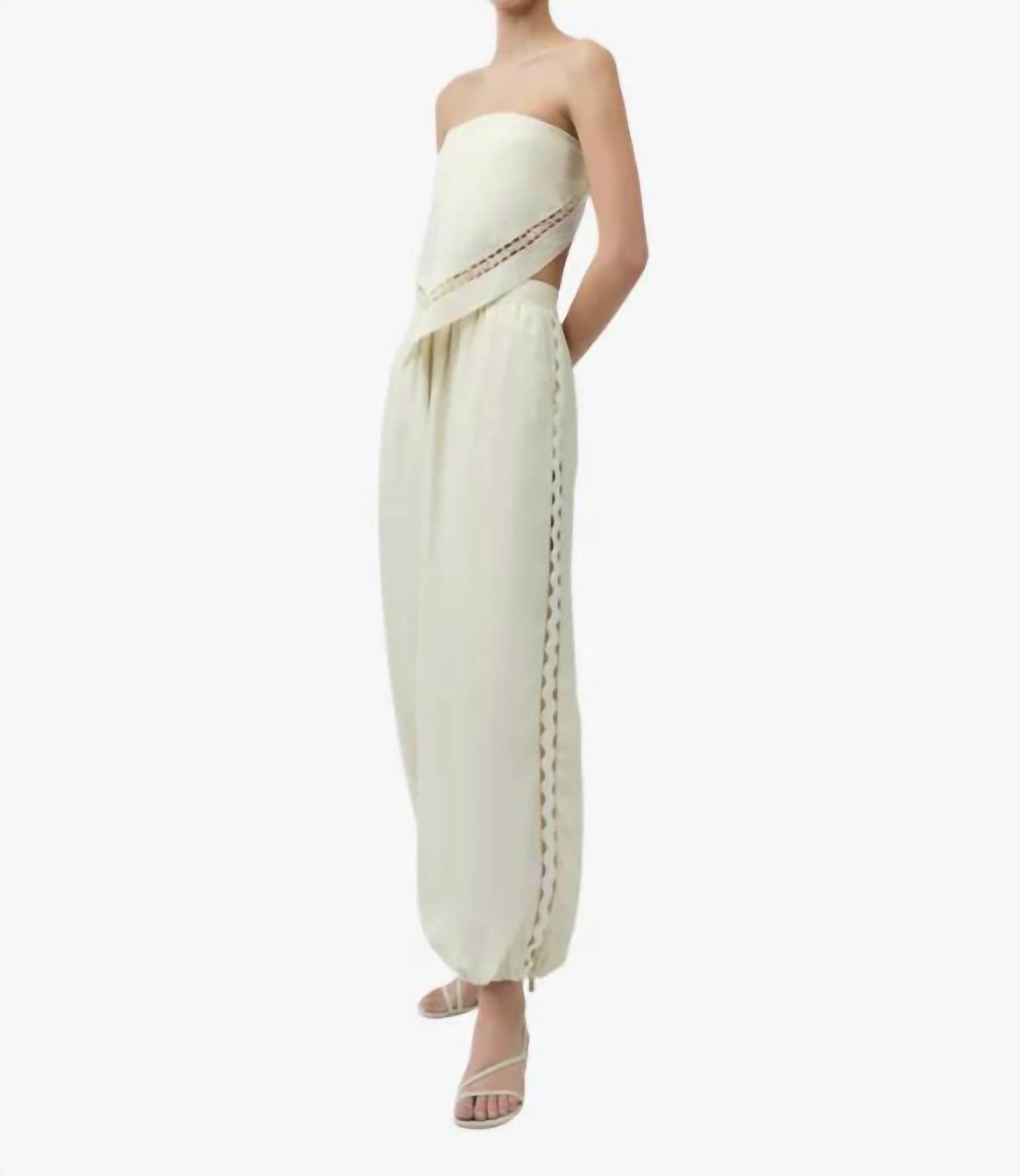 Simkhai - Selah Linen Lace Balloon Pants