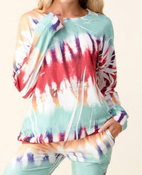 Blumin - Ink Art Tie Dye Jogger Set