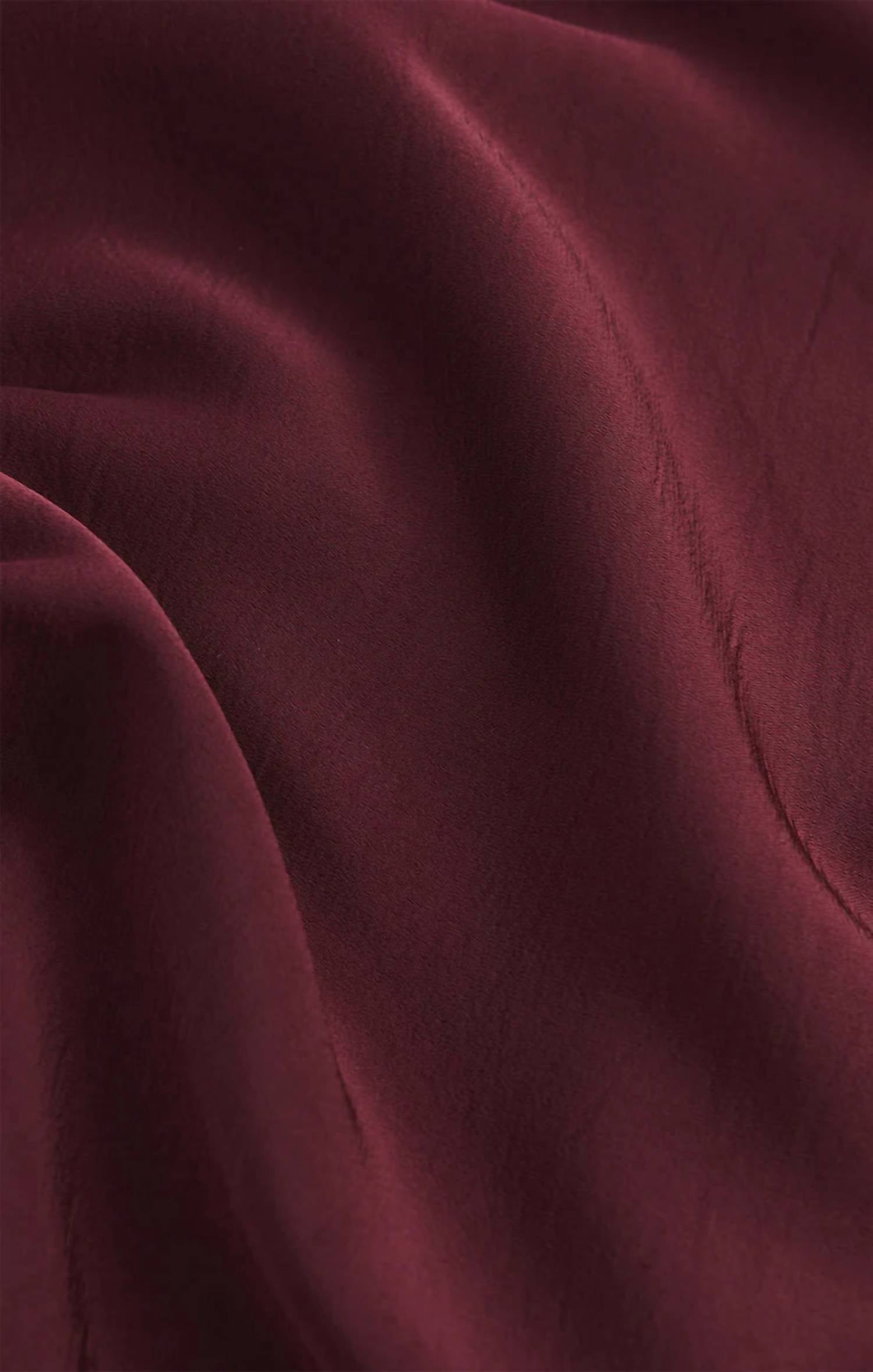 Z Supply Chablis Satin Mini Skirt in merlot 1 - women's skirt - view 5
