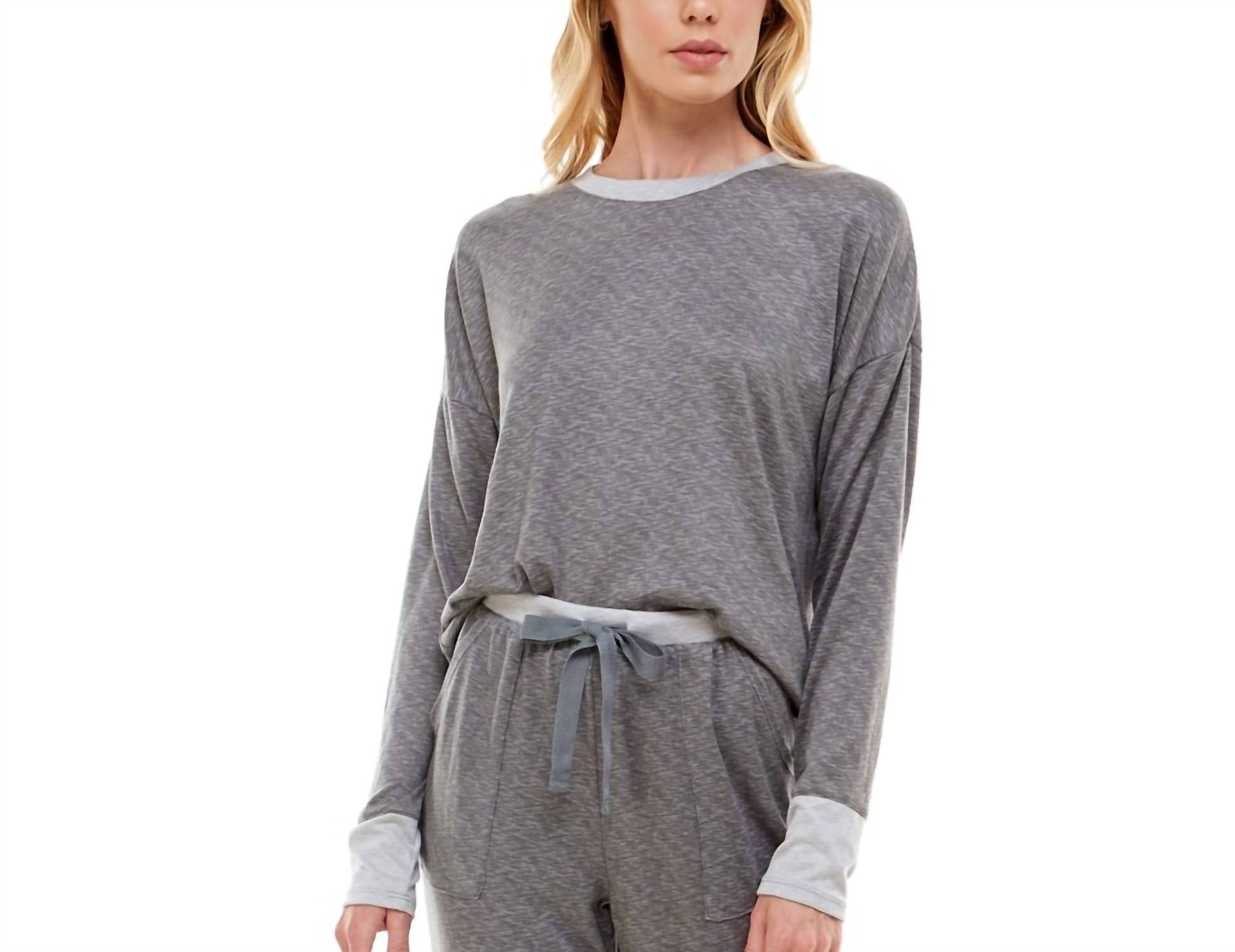 Roudelain - Whisper Luxe Drop Shoulder Pajama Top