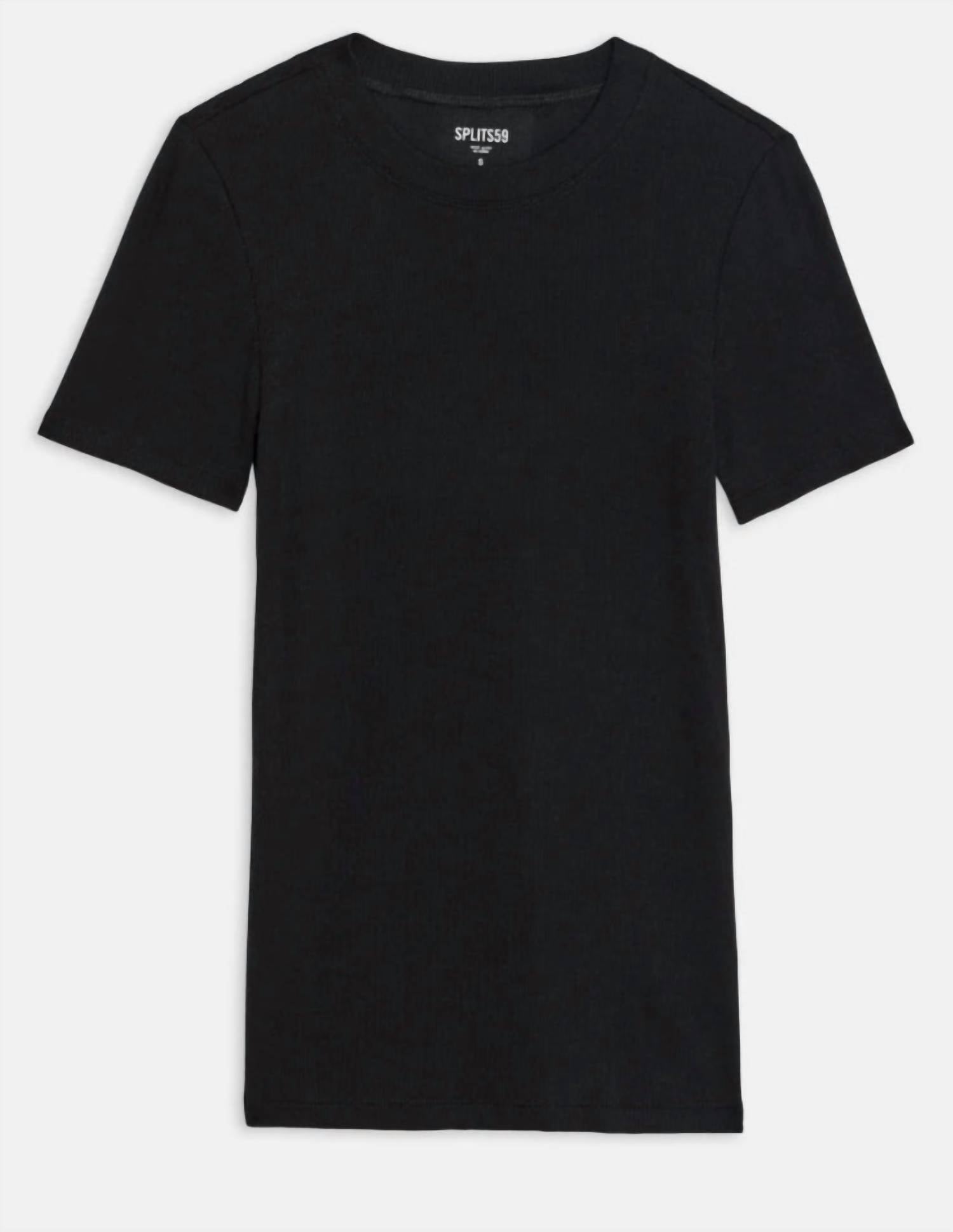 Splits59 - Louise Rib Short Sleeve Top