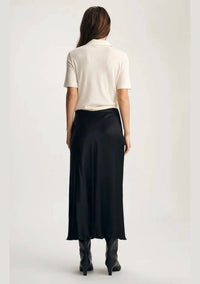 Mavi - Vivienne Satin Midi Skirt