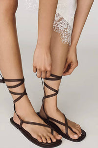 Intentionally Blank - Women's Limes Ankle Wrap Sandals