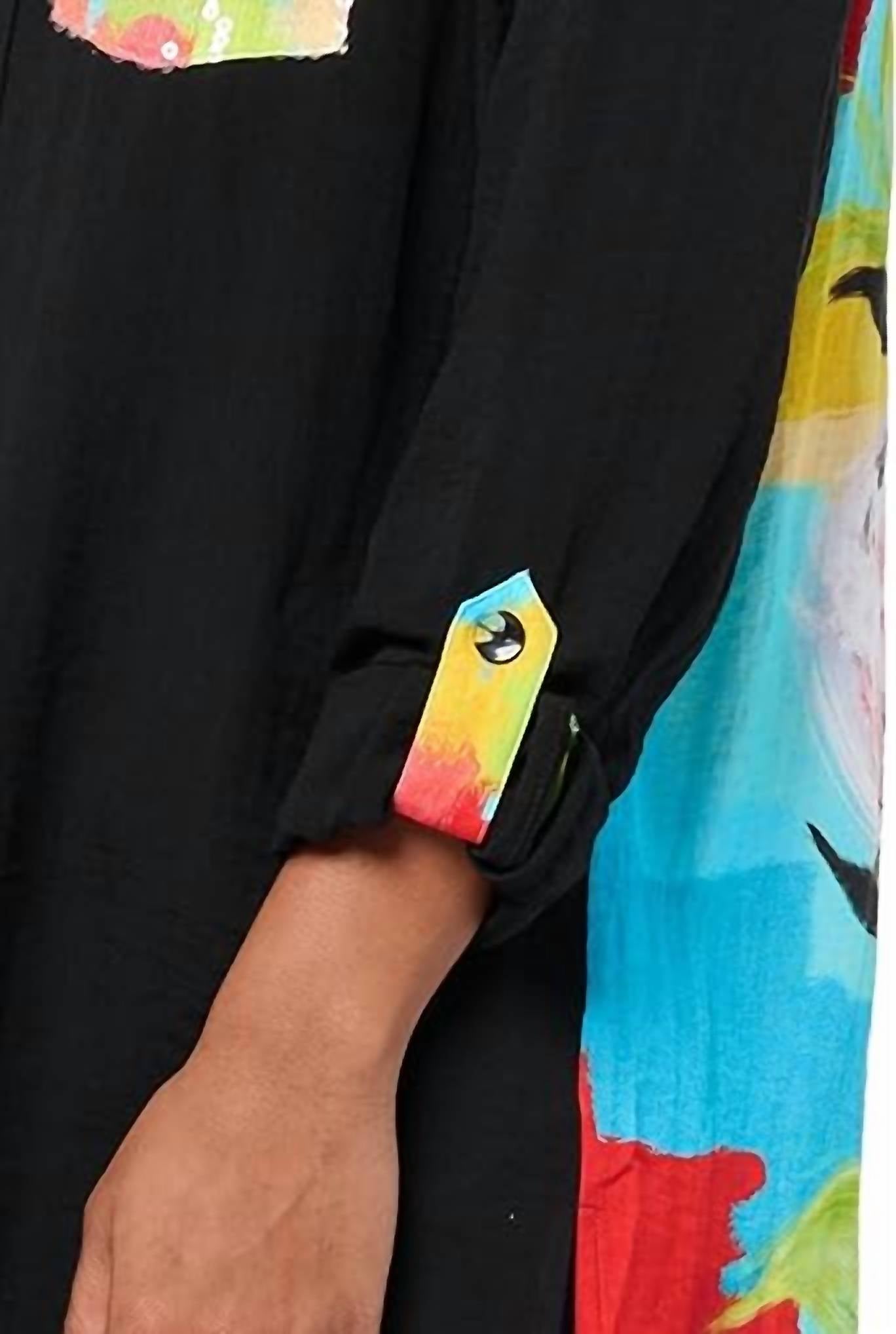 Multiples - Colorful Accents Roll Tab Top