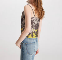 Theo The Label - Women's Hydra Printed Cowl Neck Camisole Top
